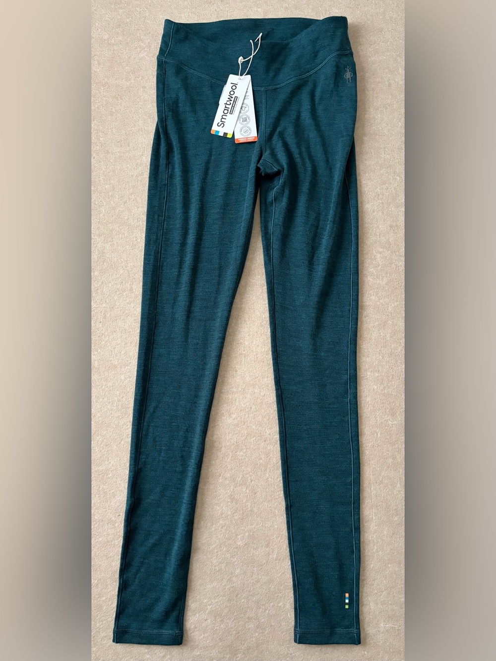 Smartwool women’s classic thermal merino base layer leggings small twilight blue